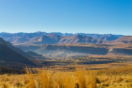 Orange Free State panorama, South Africa
