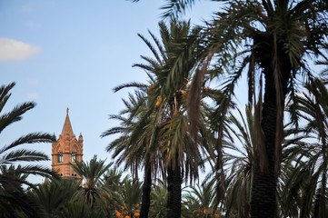 Elements of architecture. Palermo. Sicily, Italy.