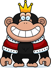 Cartoon Chimp King