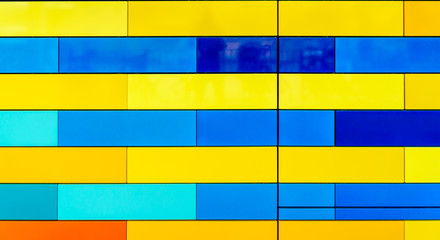 Rectangles of different colors