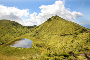 azores,sao miguel, lagoas empadadas