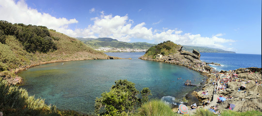 Fototapeta premium villa franca do campo, azores , sao miguel