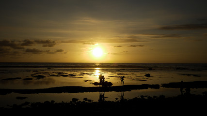 Coucher de soleil à la Réunion