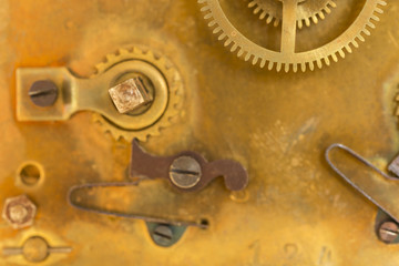 Vintage swiss automatic clockwork