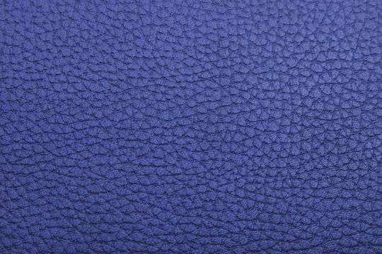 blue textured faux leather background