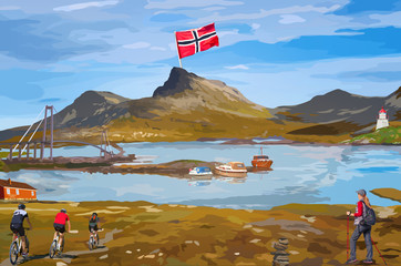 Norway welcome card