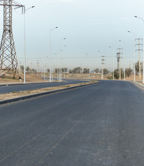 asphalt road