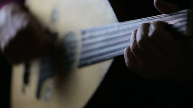 Turkish Instrument Ud Player