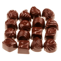 Assorted chocolate candies