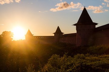 Suzdal Kremlin at sunset © amenohi