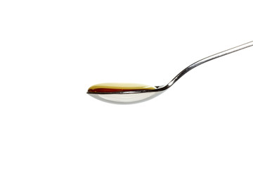 honey on spoon