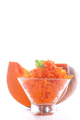 fresh grated pumpkin