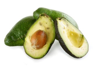 green avocado fruit