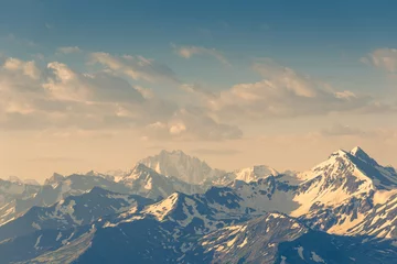 Zelfklevend Fotobehang mountains landscape © andreusK
