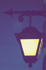 old street lamp