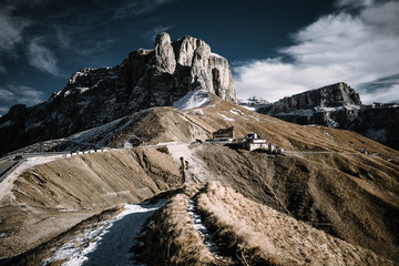 Trail in the mountains