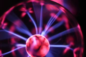 Abstract photo of electric waves.