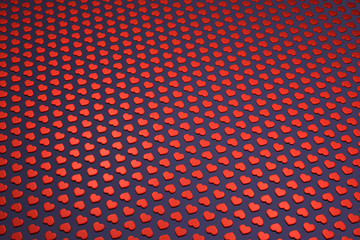 Hearts, huge background. Included clipping path.