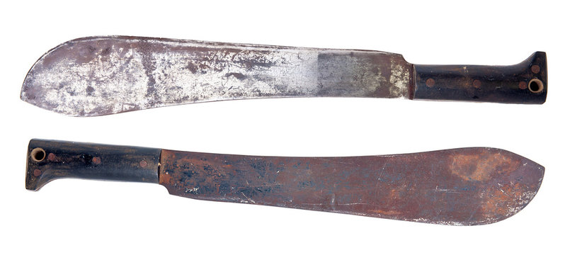 Isolated Old Machete