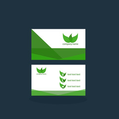 business card eco