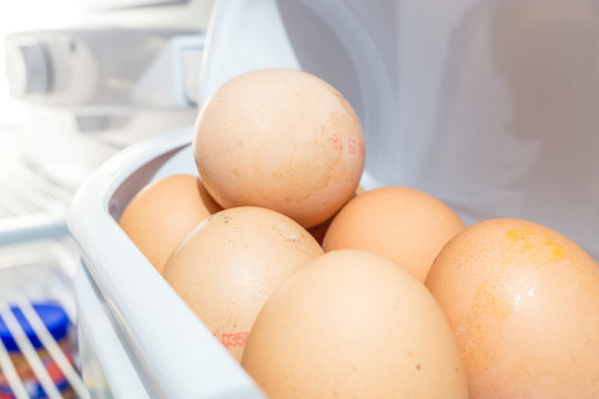 Eier im Kühlschrank 