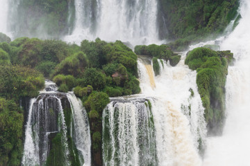 Small fall as part of the Iguazu Falls Argentina