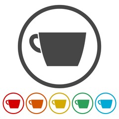 Simple Coffee cup icon