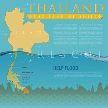 Rescute South of THAILAND Flood