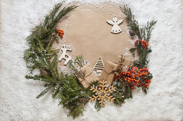 christmas wreath decoration