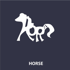 Horse text