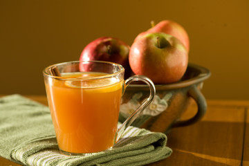apple cider in mug
