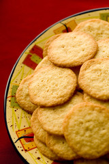 homemade vanilla wafer cookies