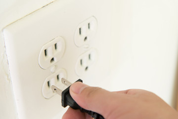 power socket and plug