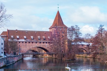 Fronveste und Kettensteg im Winter