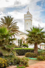 Fototapeta na wymiar Mosque in Sidi Ifni, Morocco