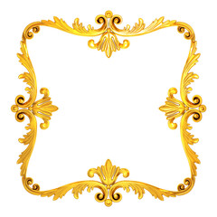 golden frame