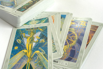 Aleister Crowley's Thoth Tarot cards