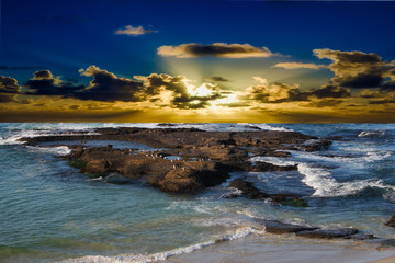 California Beach Sunset