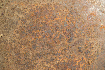 rusty metal background closeup