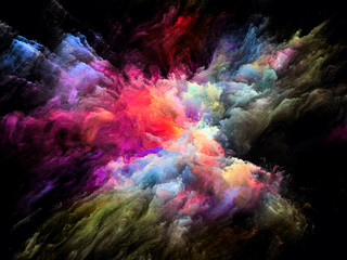 Obraz na płótnie Canvas Color Explosion