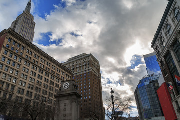 Herald square watch tower.