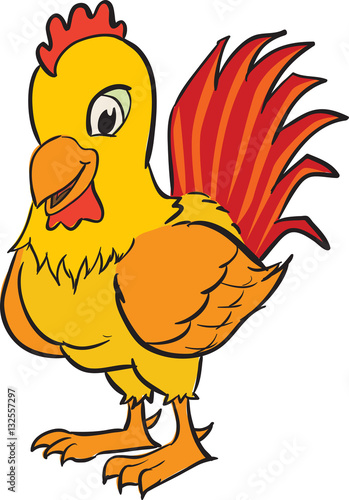 rooster mascot clipart - photo #11