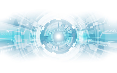 Obraz premium Abstract technology concept background, vector illustration