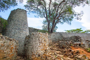 Great Zimbabwe Main Enclosure & Tower