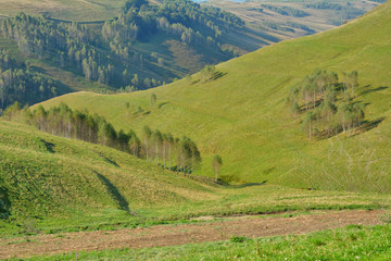 Fototapeta na wymiar Landscape in Transylvania (Romania)