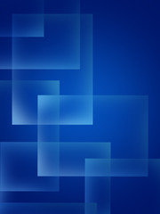 Obraz premium Abstract background Bright blue rectangles