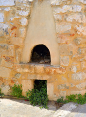 Fototapeta premium The old village oven outdoor.