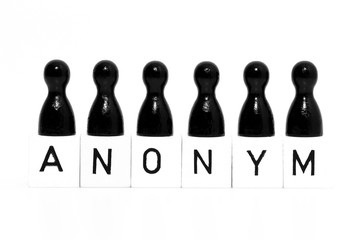 Anonymität - obrazy, fototapety, plakaty