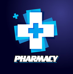 Fototapeta premium template design logo Medical