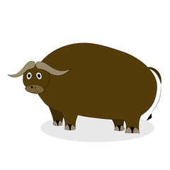 Yak bull character